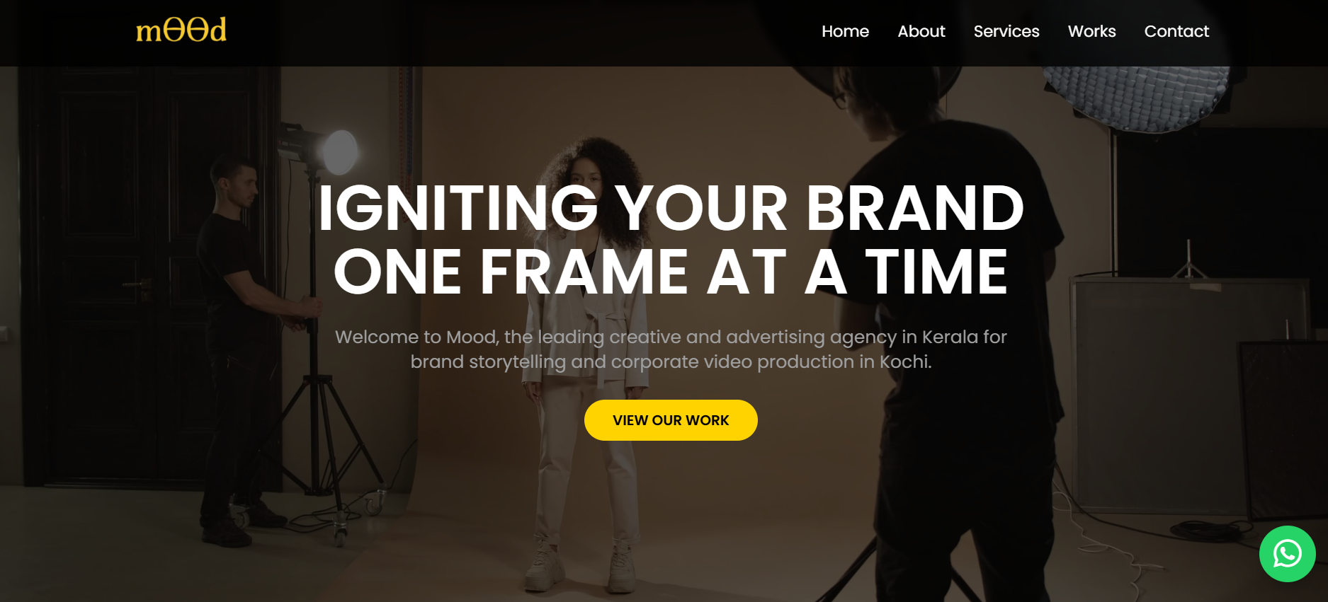 VisionMood – Creative Agency Website